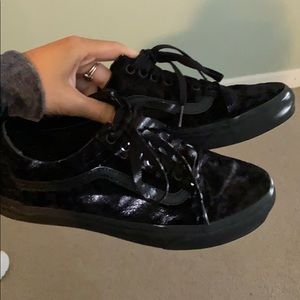 black velvet vans
